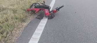SINIESTRO VIAL EN LA AUTOVIA 5.-
