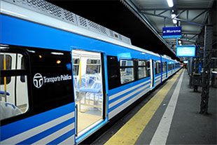 FERROCARRIL SARMIENTO: NO HABRA TRENES EN EL FIN DE SEMANA ENTRE MERCEDES Y MORENO.-