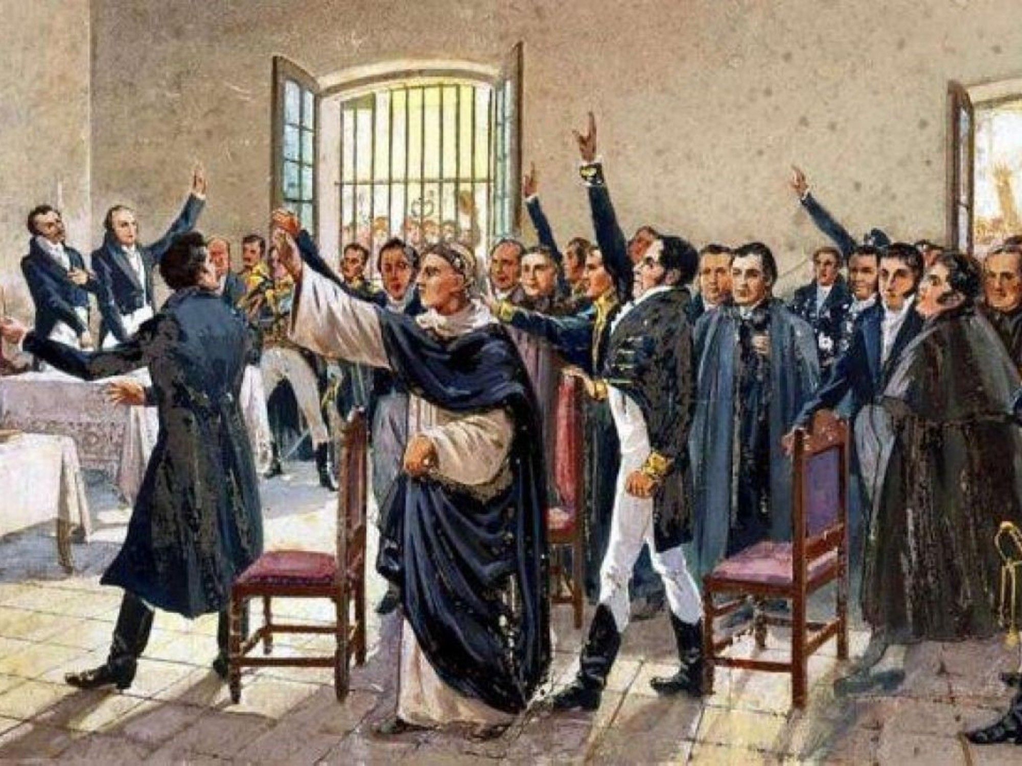 9 DE JULIO 1816, DIA DE LA INDEPENDENCIA.-